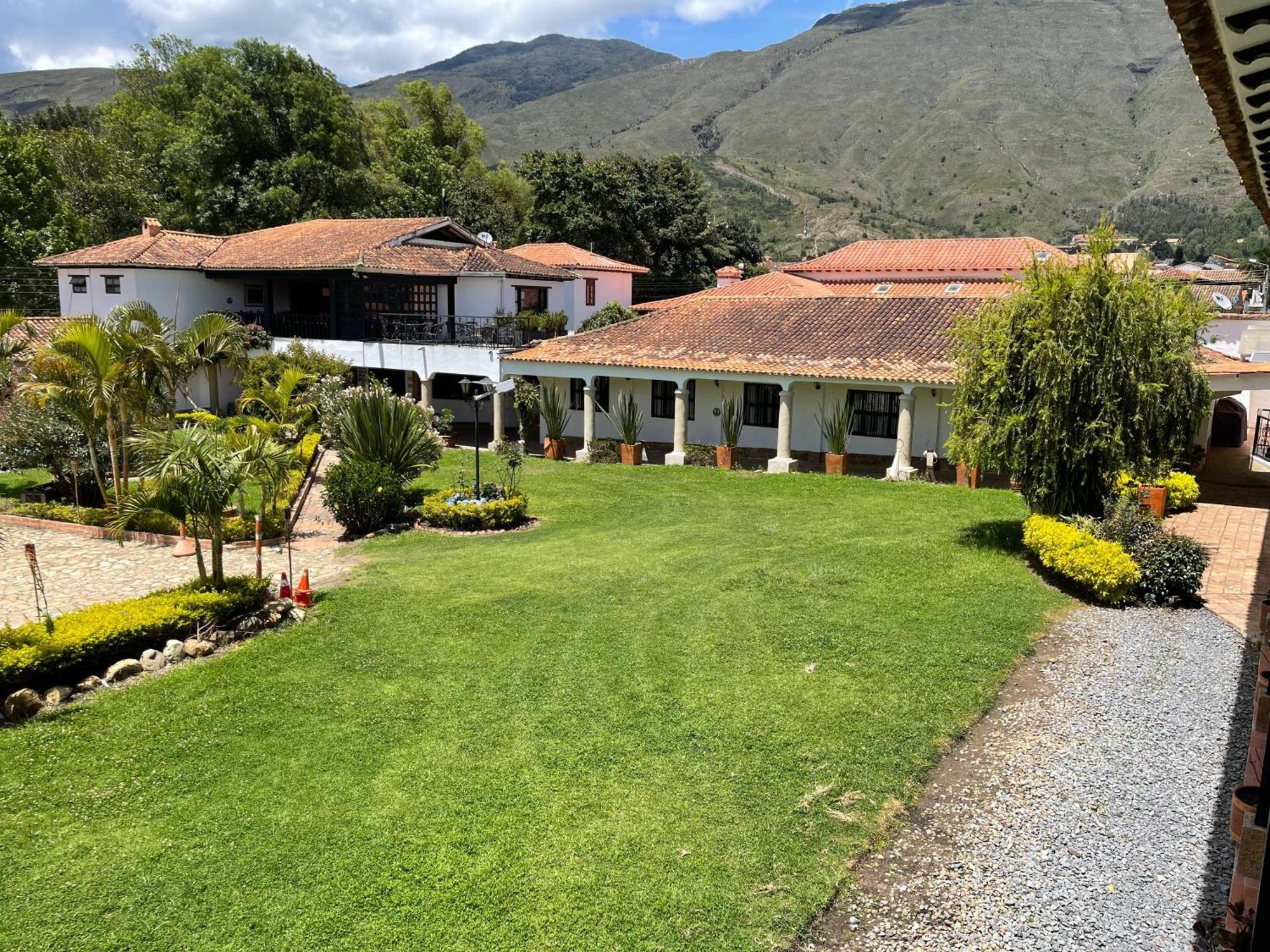 Hotel Andres Venero Villa de Leyva Buitenkant foto
