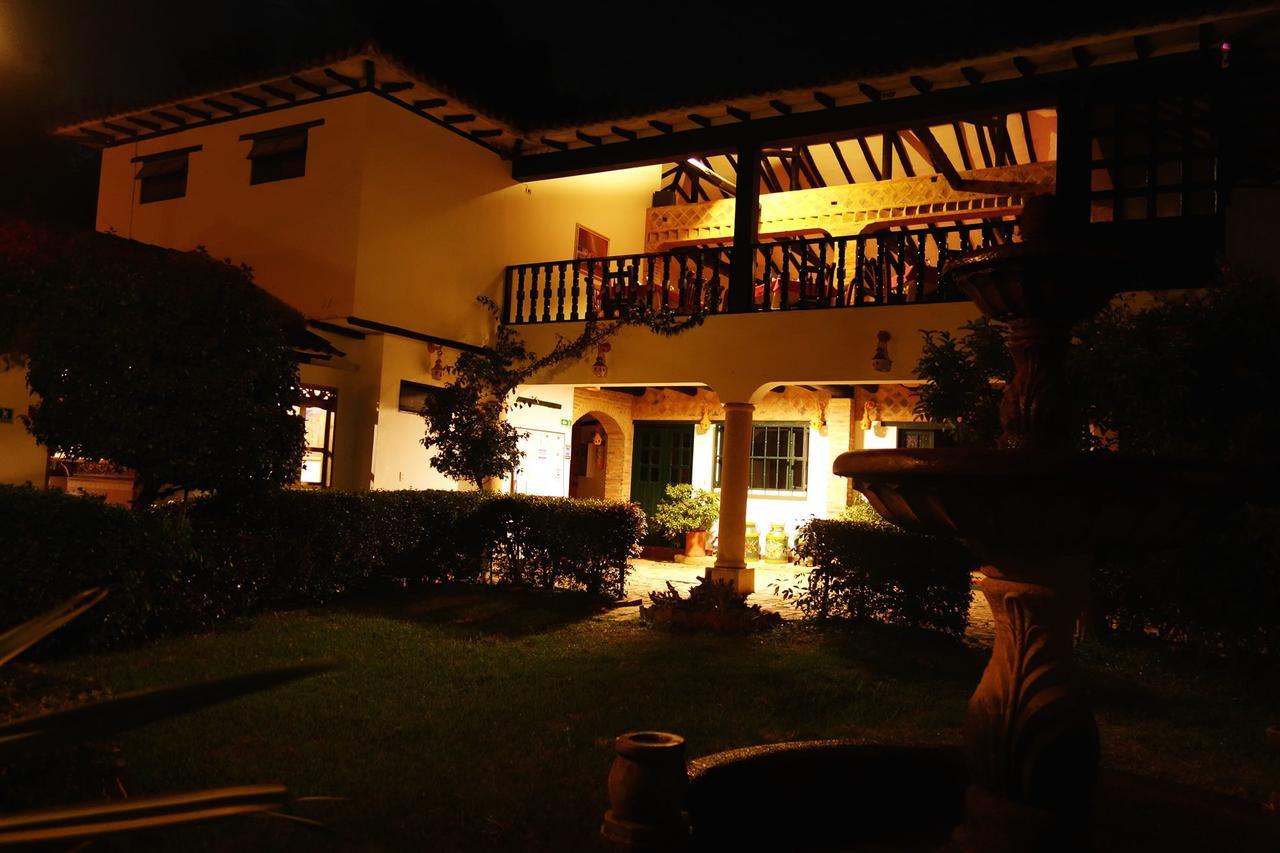 Hotel Andres Venero Villa de Leyva Buitenkant foto