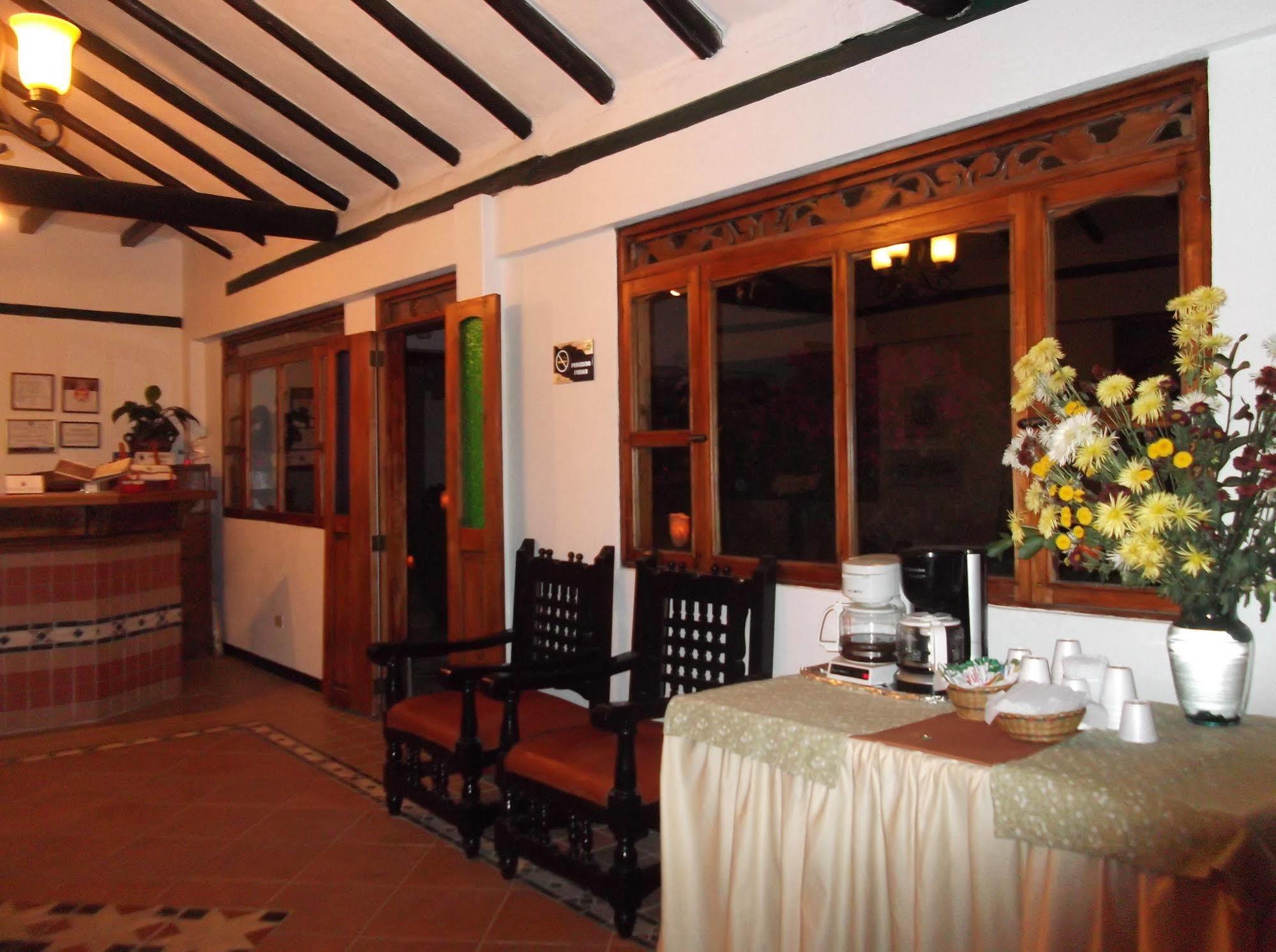 Hotel Andres Venero Villa de Leyva Buitenkant foto