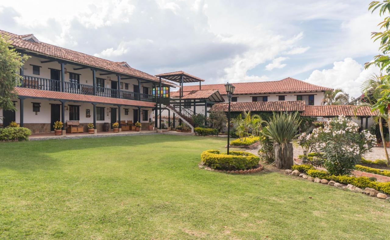 Hotel Andres Venero Villa de Leyva Buitenkant foto
