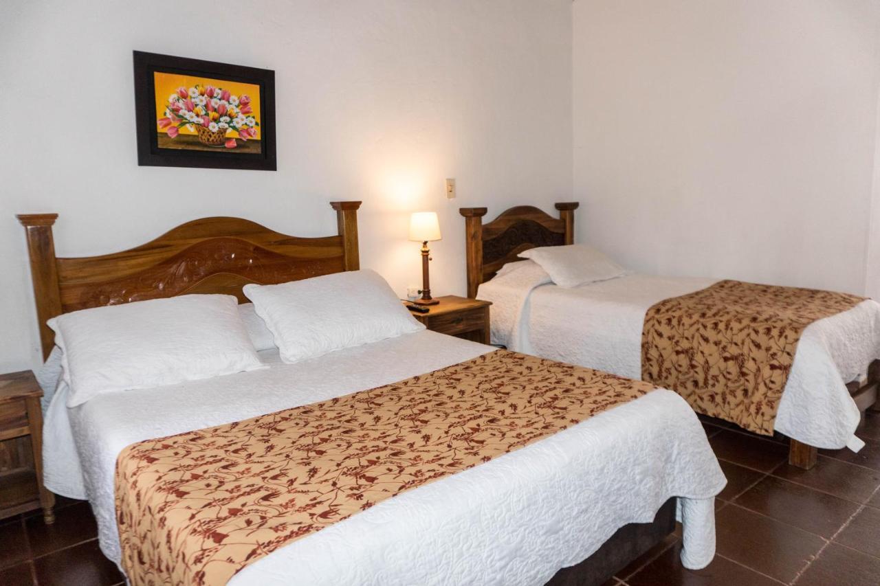 Hotel Andres Venero Villa de Leyva Buitenkant foto