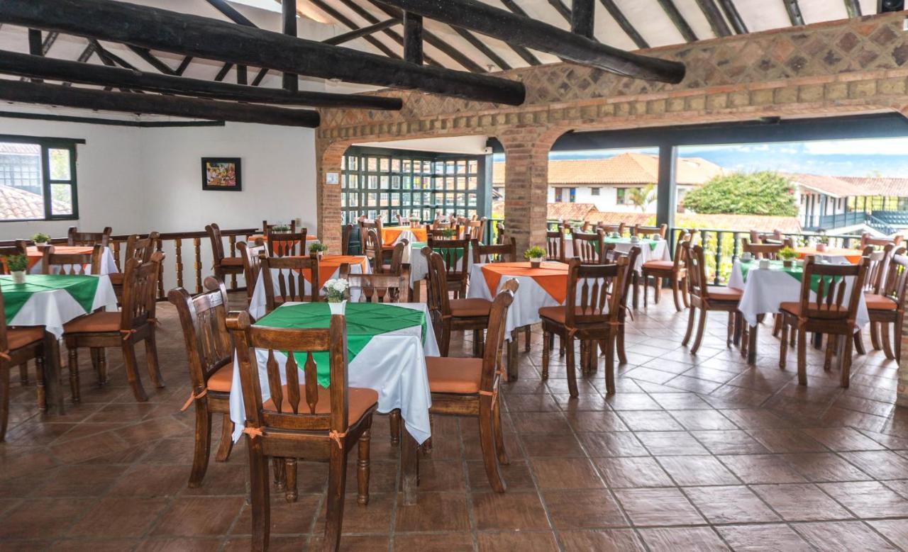 Hotel Andres Venero Villa de Leyva Buitenkant foto